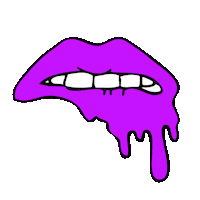 theboysstudio lips tbs purple lips the boys studio Sticker
