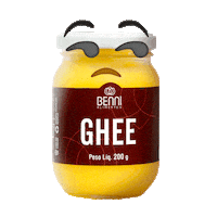 bennialimentos ghee benni manteiga ghee ghee benni Sticker