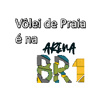 arenabr1 arenabr1 arenaareia quadraareia voleipraia Sticker