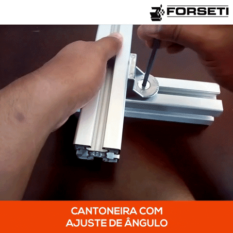 ForsetiSolucoes giphygifmaker perfil estrutural em aluminio tslot t-slot GIF