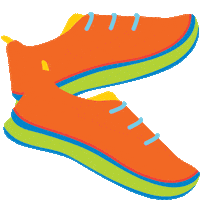 Run Running Sticker by Lutheran Church of Hope