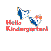 Kindergarten Germantown Sticker by Forest Hill Elementary