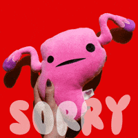 Sorry Woman GIF by I Heart Guts