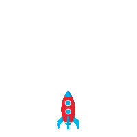 KidsCanSwim rocket launch kcs rocketlaunch Sticker