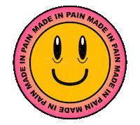 Graphic Design Smile Sticker