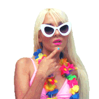 calocha barbie rican Sticker by Jamsha