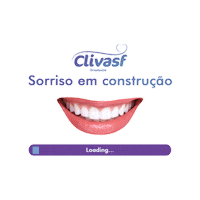 Clivasf odontologia sorriso dente ortodontia Sticker