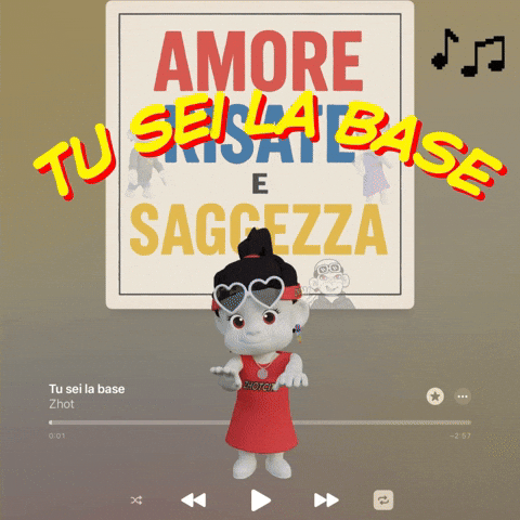 Canzone Italiana Amore Materno GIF by Zhotcita