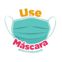 Santa Catarina Mascara Sticker by Prefeitura de Gaspar