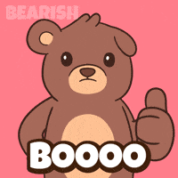 No Way Thumbs Down GIF by BEARISH