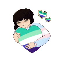 Gay Love Sticker by Contextual.Matters