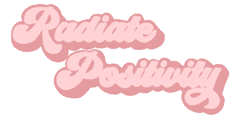 Happy Positivity Sticker by RAOKBOUTIQUE