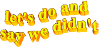 let's we didn't Sticker by AnimatedText