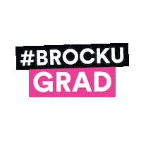 Grad Convocation Sticker by Brock University