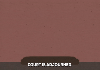 Court Ending GIF by South Park