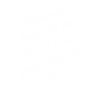 Progress Not Perfection Sticker by Passion Planner