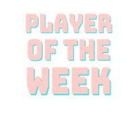 Player Of The Week Sticker by MMV Agency