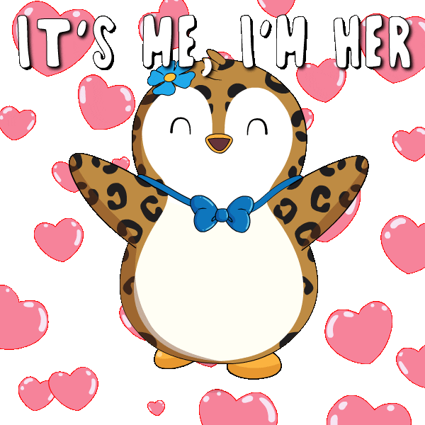 Its Me Love Sticker by Pudgy Penguins