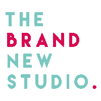 TheBrandnewstudio brand new logo gif graphic studio the brand new studio Sticker