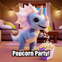 Snack Popcorn GIF by Divineasaur