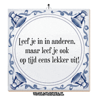 Nl Spreuk Sticker by Tegelspreuken.nl