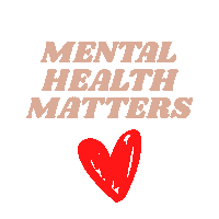 Mental Health Sticker by The Brow Project