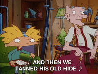 hey arnold nicksplat GIF