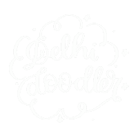 Delhidoodler Sticker