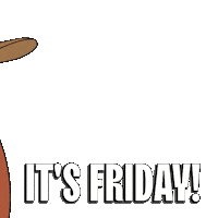 Its Friday Sticker by Pudgy Penguins