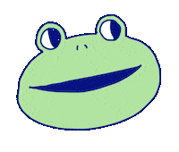 New Post Frog Sticker