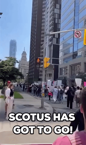 Canadians Protest SCOTUS Abortion Ruling