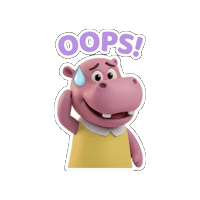 Surprised Oh No Sticker