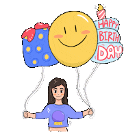 Hbd Sticker by lalalove