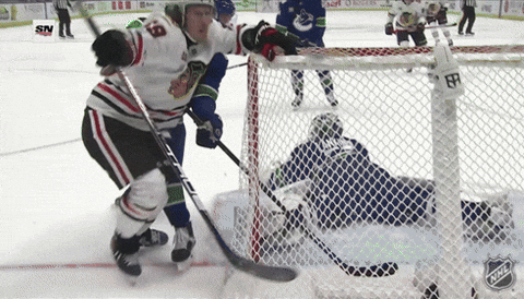 Happy Chicago Blackhawks GIF by NHL