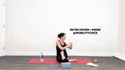 mobilitychick baseball yoga pilates mobility GIF