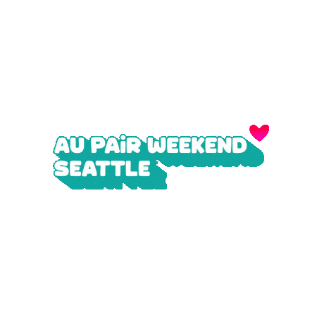 aupairweekend giphyupload seattle washington au pair Sticker