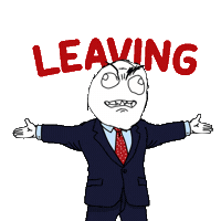 Angry Over It Sticker by Rageguy