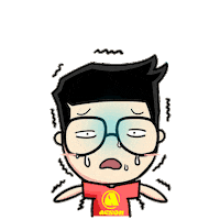 Worry Reaction Sticker by Acson Malaysia