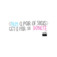 Give Back One For One Sticker by @sockfootageco