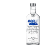 Absolut Bottle Sticker by Absolut Vodka