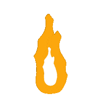 Fire Burn Sticker by Digital Pratik