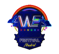 WEPARTYGROUP gay lgbt madrid we Sticker