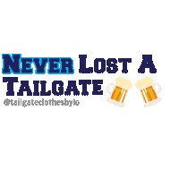 Neverlostatailgate Sticker by Tailgate Clothes By Lo