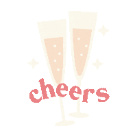 Happy New Year Party Sticker by Donna Dolce