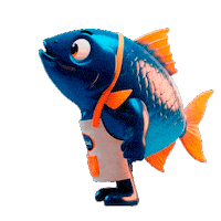 Fish Product Sticker by Frijobel