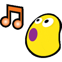 Bbc Singing Sticker by CBeebies HQ
