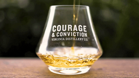 virginiadistilleryco giphygifmaker whisky courage vdc GIF