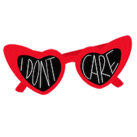 iammiaArt dont care iammia iammiaart Sticker