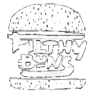 In Your Face Burgers Sticker by filthybuns