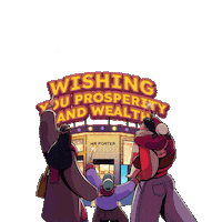 Happy New Year Party Sticker by MR PORTER